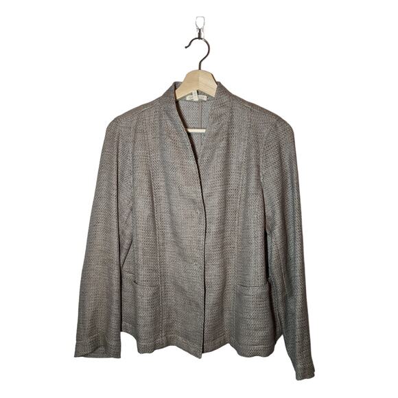 Eileen Fisher Tan Jacket Blazer - Picture 1 of 5